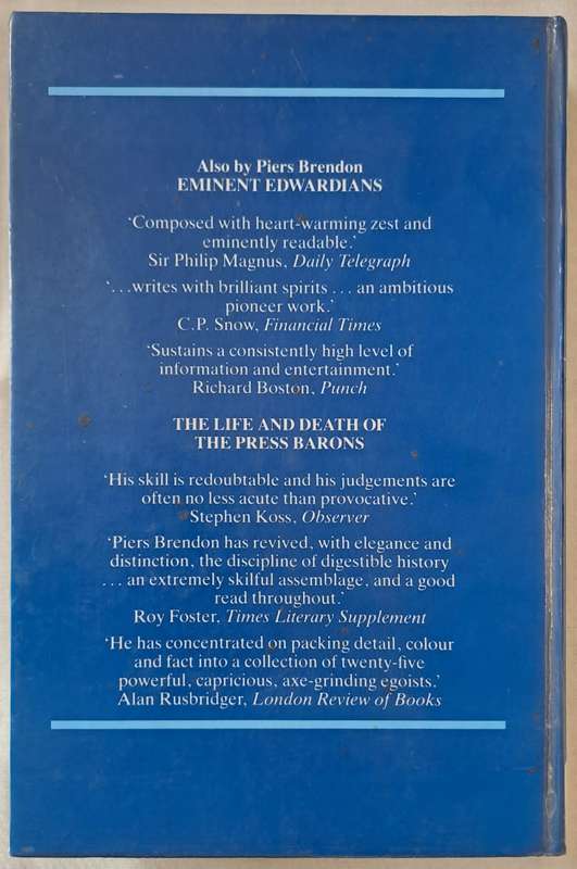 Winston Churchill A brief life - Piers Brendon (Hard cover with DJ)