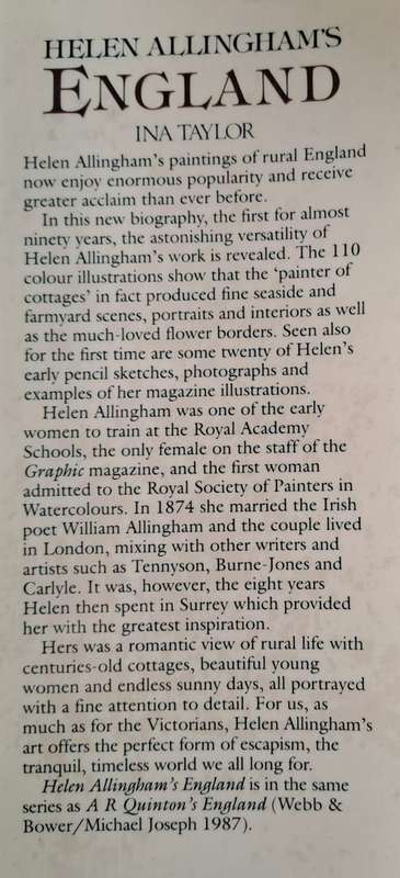 Helen Allingham's Englang - Ina Taylon (Hard cover with DJ)