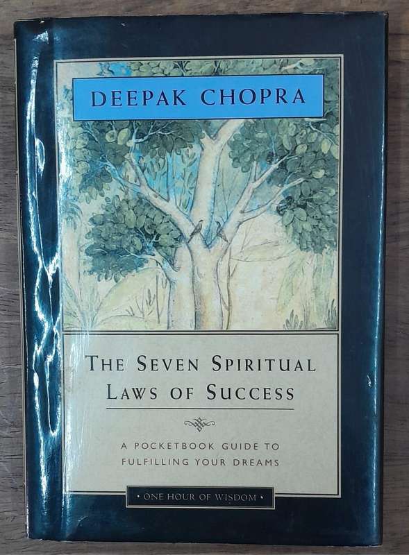 The Seven Spiritual Laws of Success - Deepak Chopra (Hardcover book with dj)