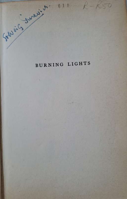 Chagall: Burning Lights - Bella Chagall (Paperback)