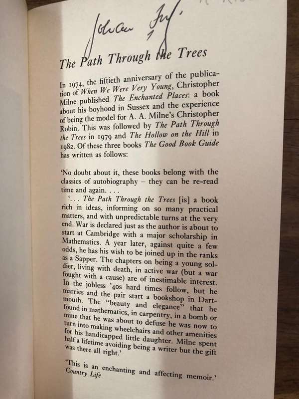 The Path Through the Trees - Christopher Milne (Paperback)