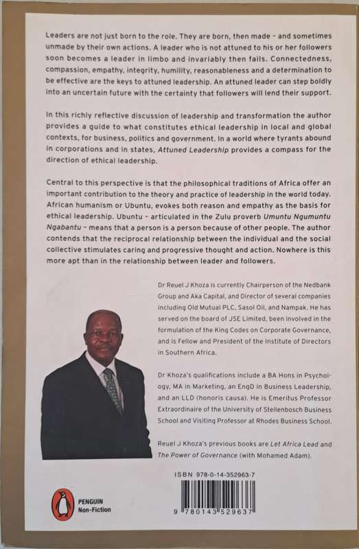 Attuned Leadership: African Humanism as Compass - Reuel J. Khoza (Paperback)