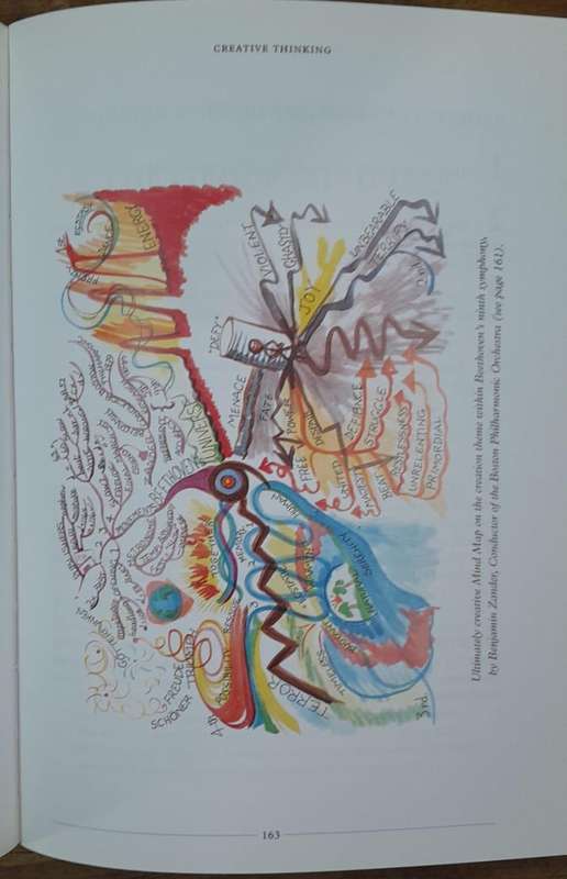 The Mind Map Book - Tony Buzan (Hardcover book with dj)