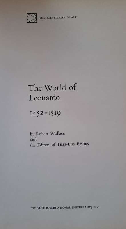 The World of Leonardo - Robert Wallace (Hard cover with no DJ)