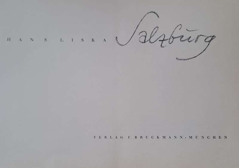 Salzburg - Hans Liska (Hard Cover with no DJ)