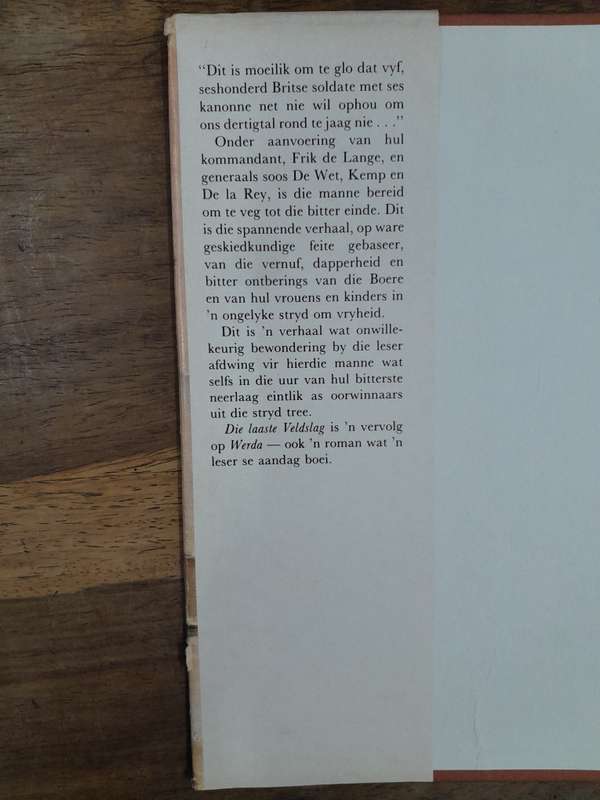 Die Laaste Veldslag - Franz Conradie (Hardcover)