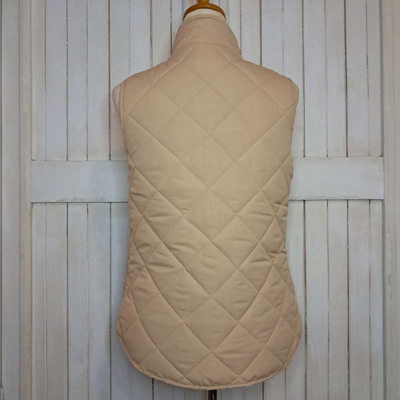 TANGO SLEEVELESS PUFFER JACKET/VEST/GILET - BEIGE