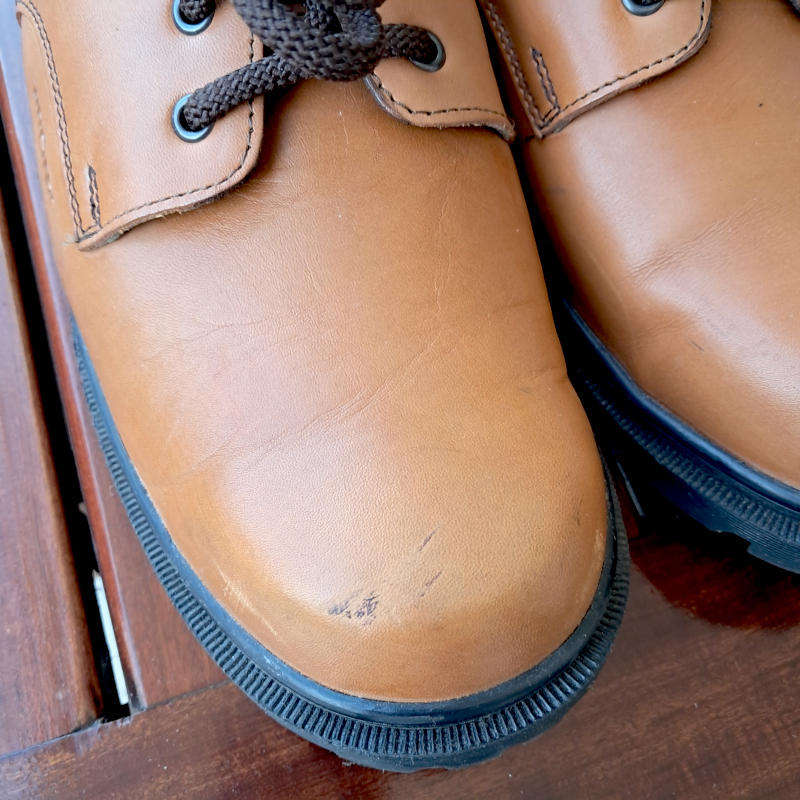 BRONX LEATHER TRAP TAN LACE UPS