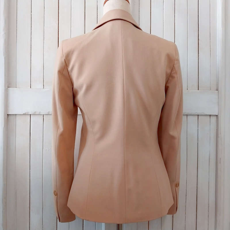 CHARTER CLUB FULLY LINED FITTED BLAZER - BEIGE