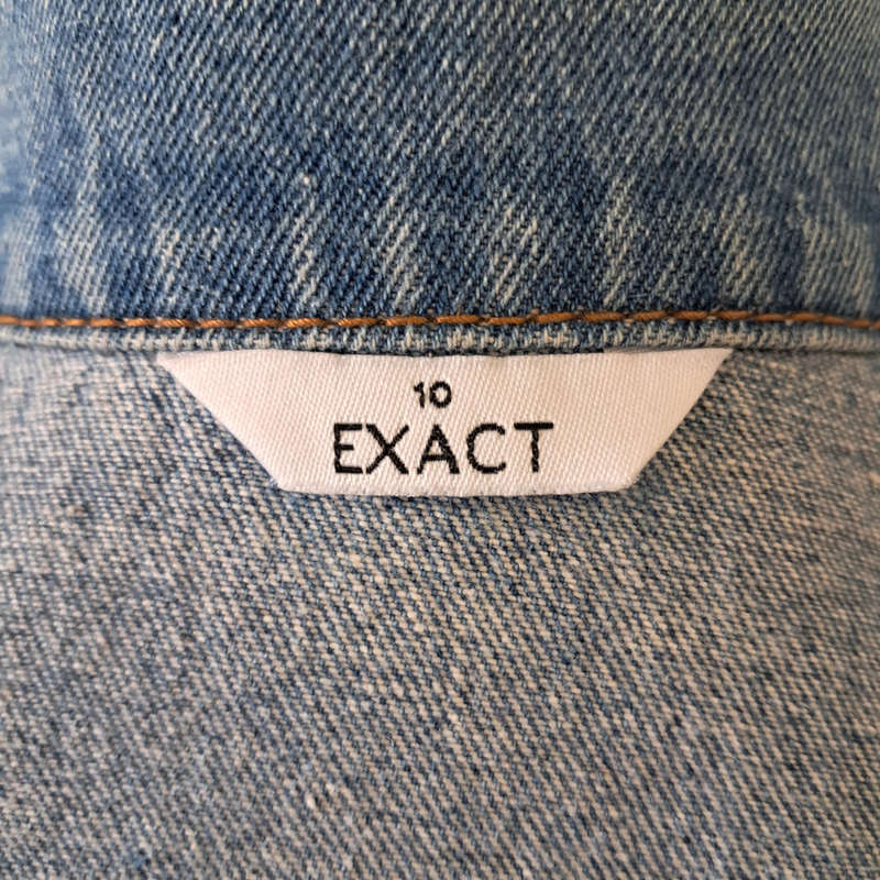 EXACT DENIM JACKET (SIZE 10) - BLUE