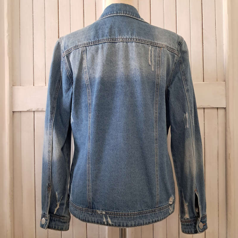 EXACT DENIM JACKET (SIZE 12) - BLUE