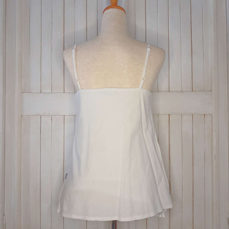 JUST CRUIZIN 100% COTTON TOP - WHITE