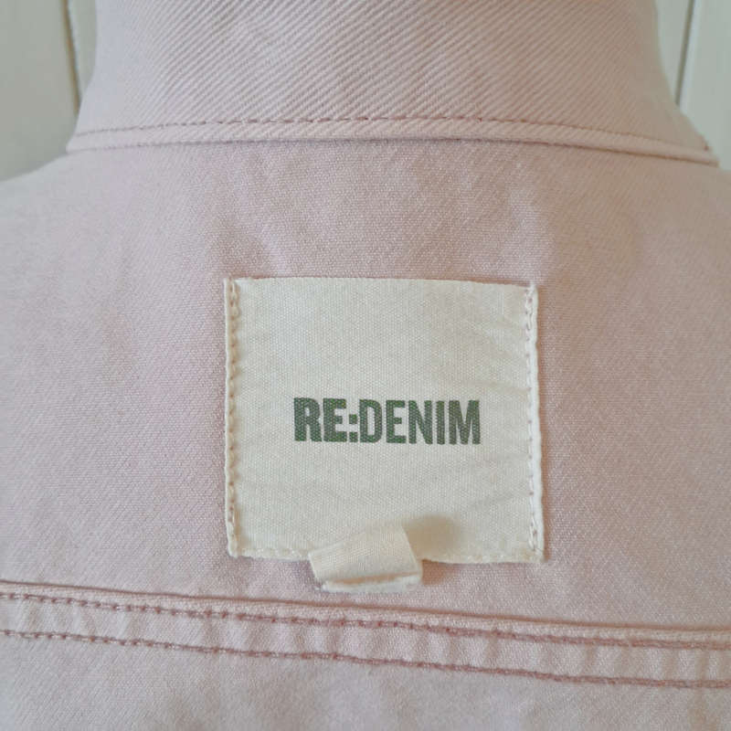 WOOLWORTHS RE DENIM JACKET - LIGHT PINK