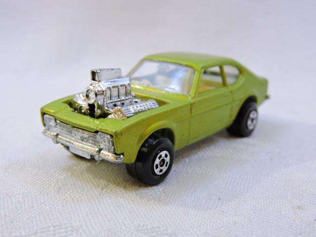 Matchbox FORD CAPRI Hot Rocker Rolamatics New 67 Mint in Box ( Green ) Like Hot Wheels