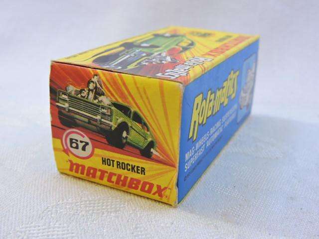 Matchbox FORD CAPRI Hot Rocker Rolamatics New 67 Mint in Box ( Green ) Like Hot Wheels