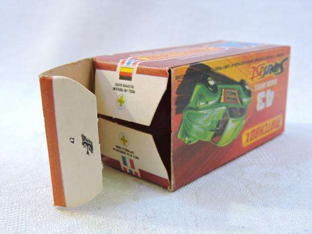 Matchbox VOLKSWAGEN VW BEETLE Dragon Wheels Superfast 43 Mint in Box ( Green ) Like Hot Wheels