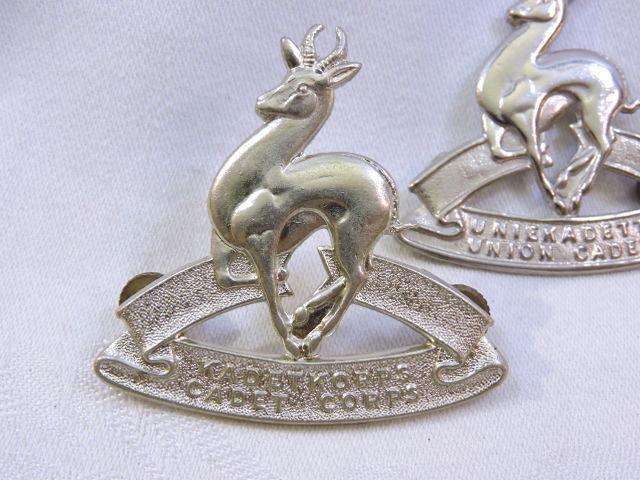 South African Union, School & Cadet Kadet Cadet Cap Beret badges x 3 different  #Awesome#