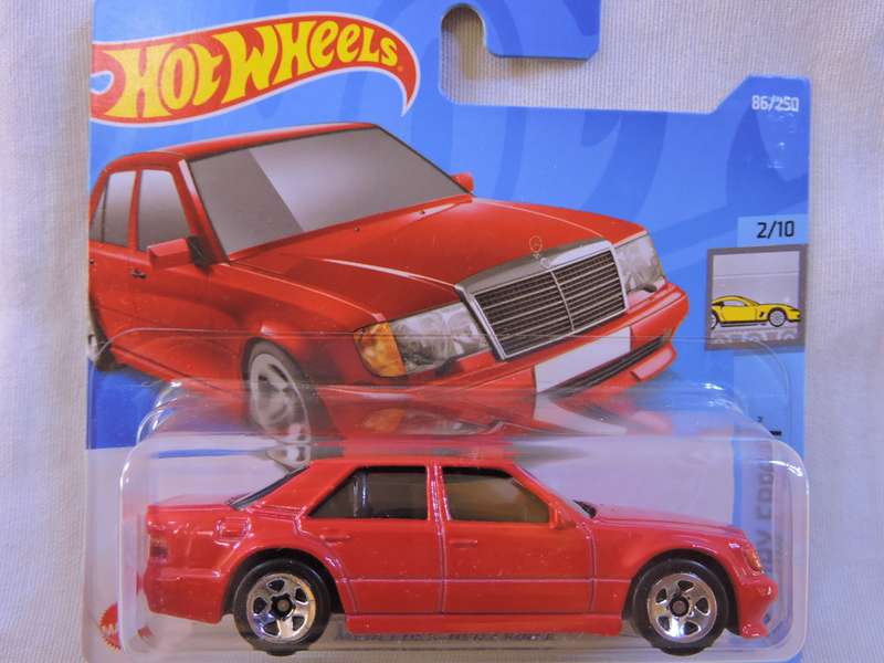 Hot Wheels MERCEDES BENZ 500E  ( Red )
