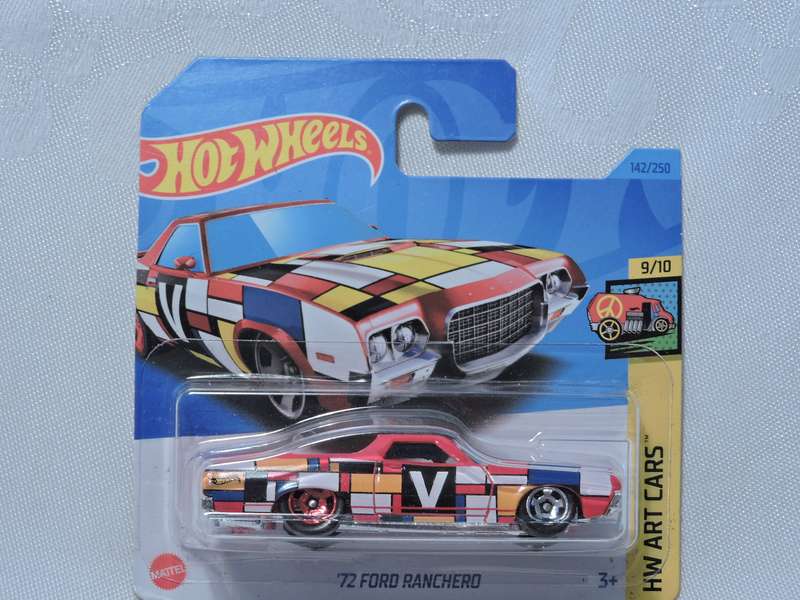 Hot Wheels FORD Ranchero Pickup Bakkie ( Multicolour )  Art Car