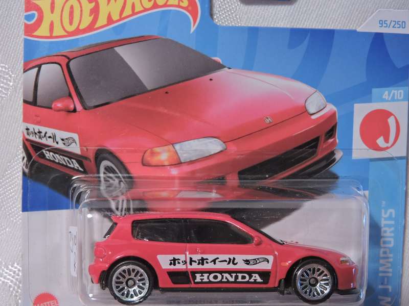 Hot Wheels HONDA Civic EG ( Red )