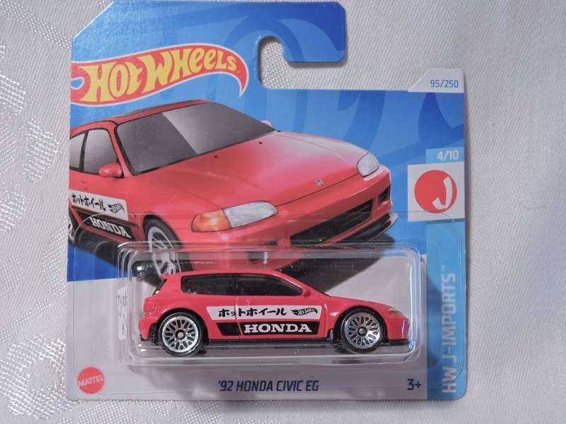Hot Wheels HONDA Civic EG ( Red )