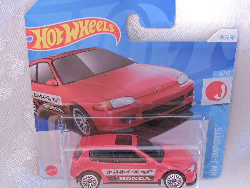 Hot Wheels HONDA Civic EG ( Red )