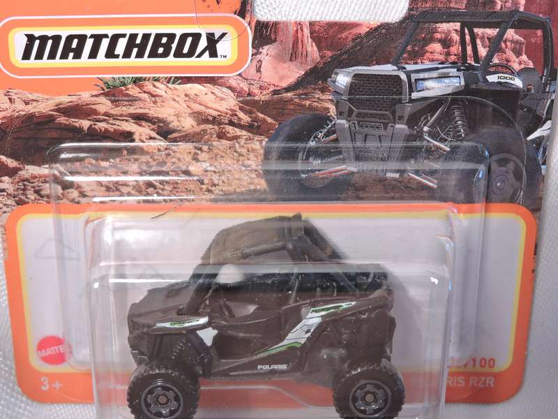 Matchbox POLARIS RZR ( Black ) 39/100 Like Hot wheels