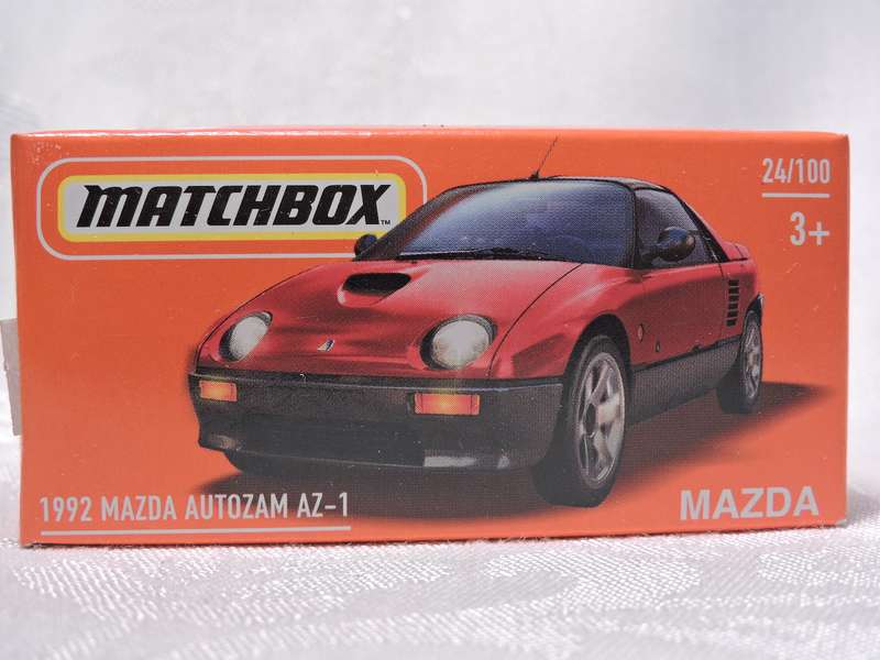 Matchbox MAZDA AUTOZAM AZ-1 Mint in sealed box 24/100 ( Red )  Like Hot wheels