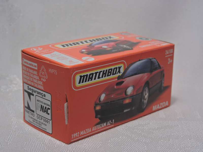 Matchbox MAZDA AUTOZAM AZ-1 Mint in sealed box 24/100 ( Red )  Like Hot wheels