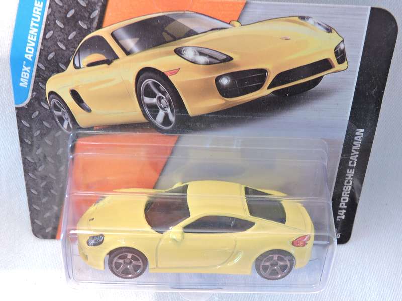 Matchbox PORSCHE CAYMAN  ( Yellow )  Like Hot Wheels