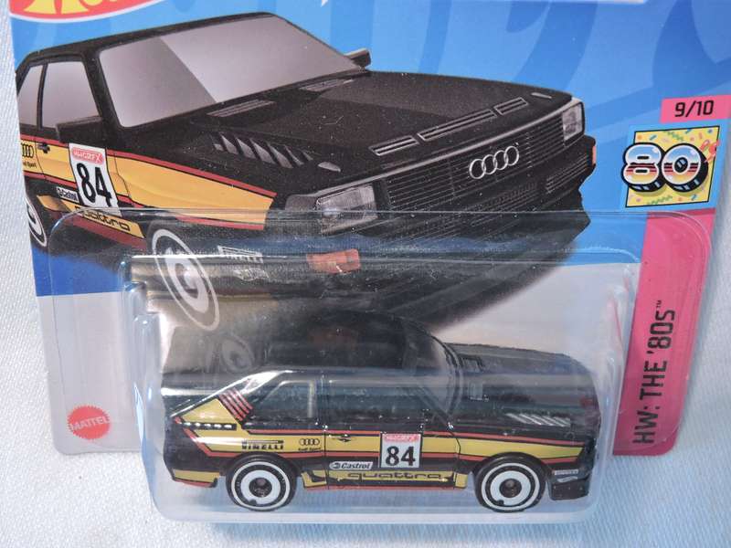 Hot Wheels AUDI SPORT QUATTRO ( Black #84 )