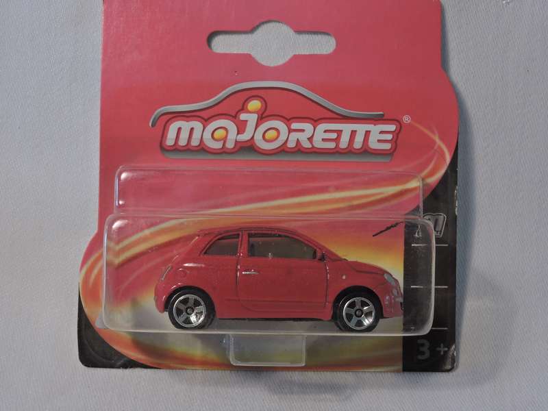 Majorette FIAT 500 ( Red)  Like Hot Wheels