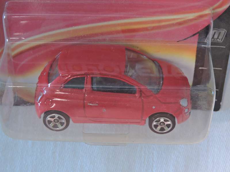 Majorette FIAT 500 ( Red)  Like Hot Wheels