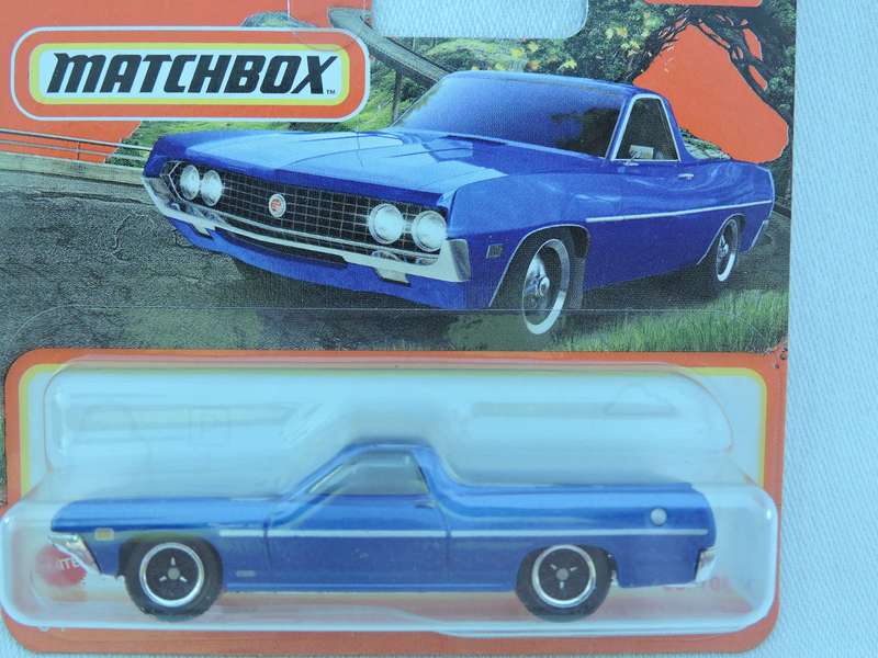 Matchbox FORD RANCHERO ( Blue )  Like Hot Wheels