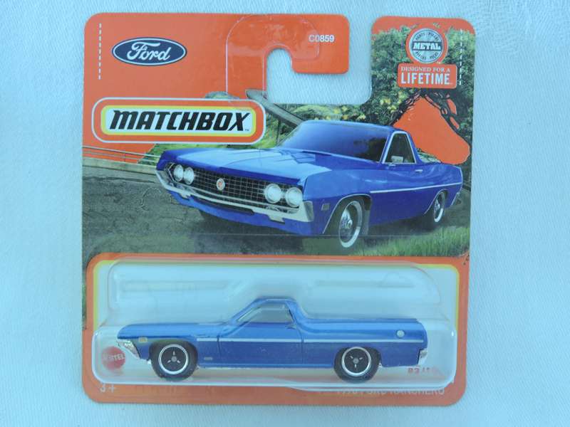 Matchbox FORD RANCHERO ( Blue )  Like Hot Wheels