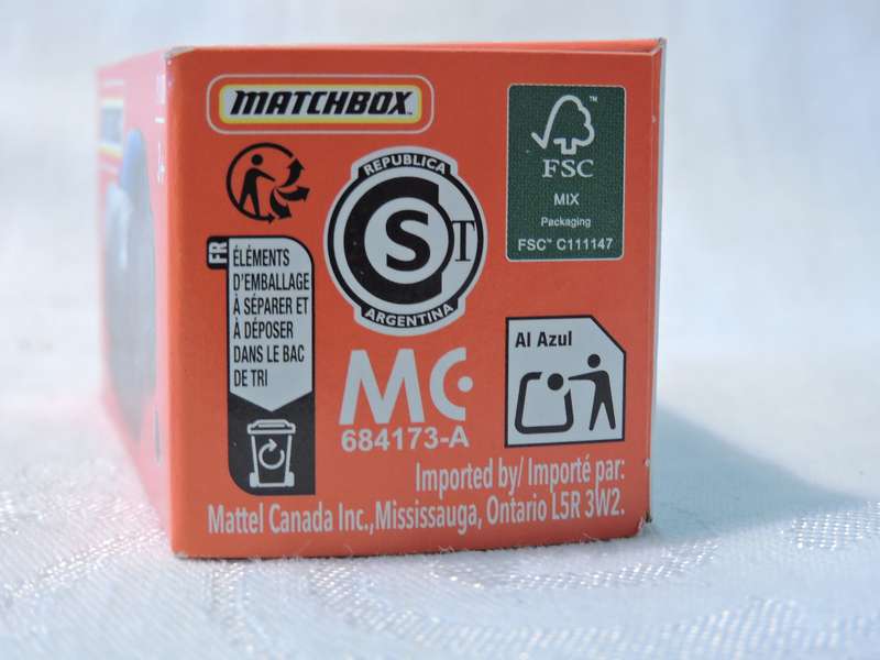 Matchbox KARMA GS-6  MIB ( Grey )  Like Hot Wheels