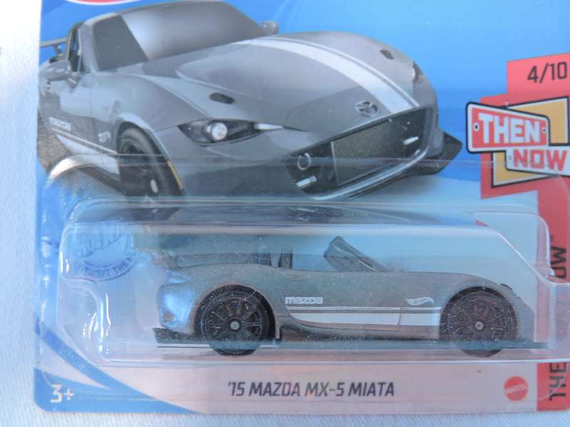 Hot Wheels MAZDA MX-5 MIATA Cabriolet ( Silver )
