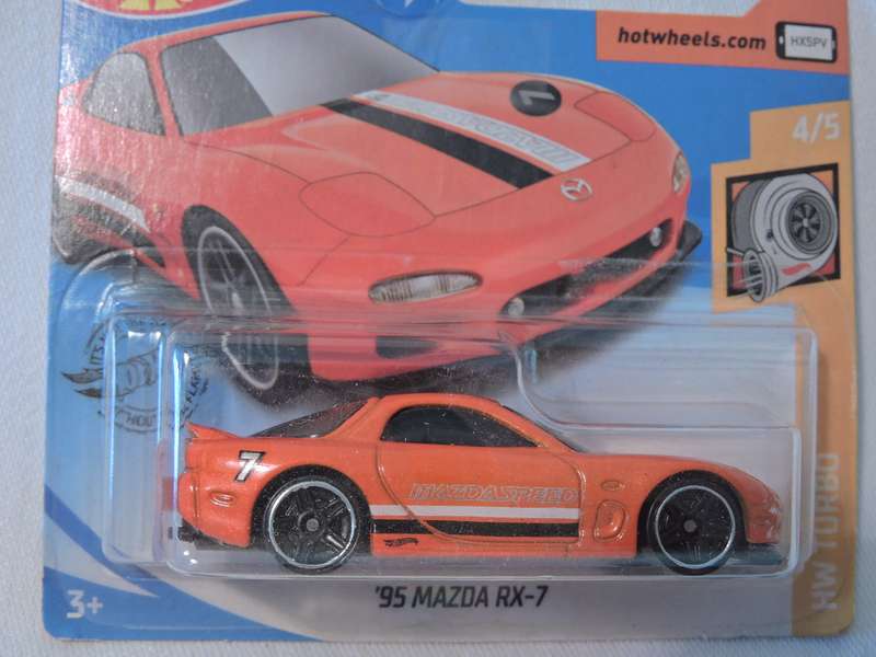 Hot Wheels MAZDA RX-7 ( Orange )