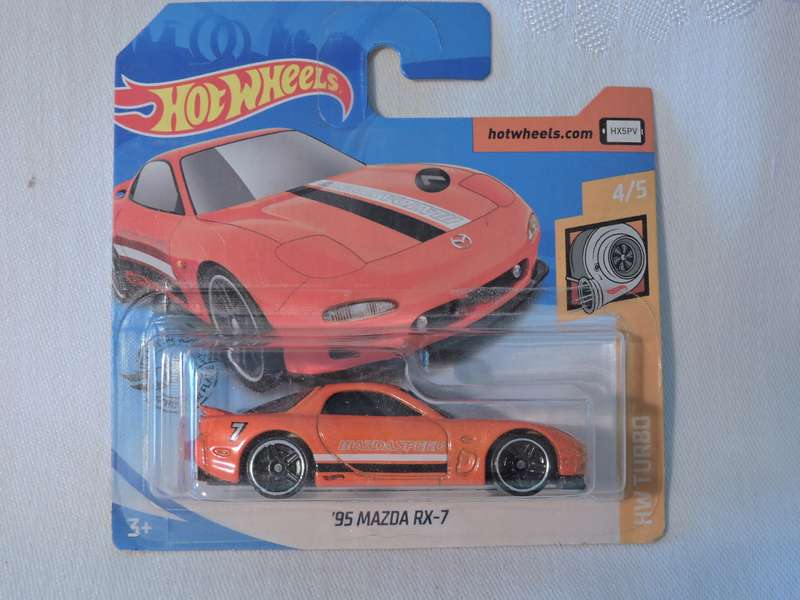 Hot Wheels MAZDA RX-7 ( Orange )
