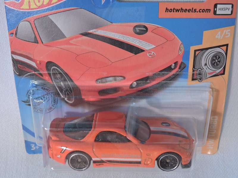 Hot Wheels MAZDA RX-7 ( Orange )