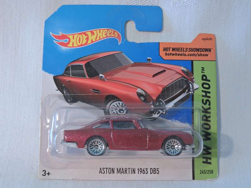 Hot Wheels ASTON MARTIN DB5  1963 ( Red )