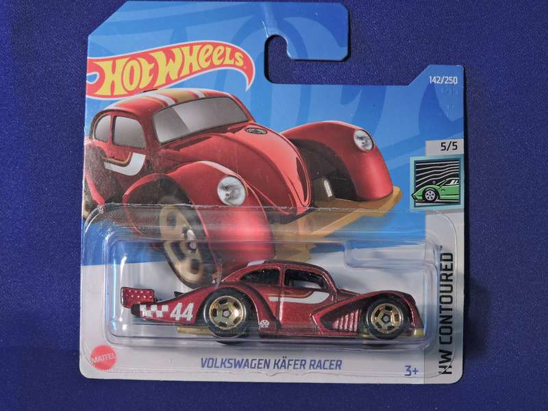Hot Wheels VW VOLKSWAGEN BEETLE KAFER RACER  ( Red #44 )