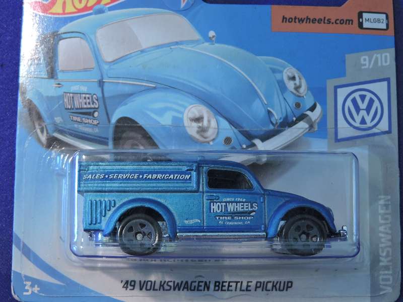 Hot Wheels VW VOLKSWAGEN BEETLE Pick Up Bakkie  ( Blue )