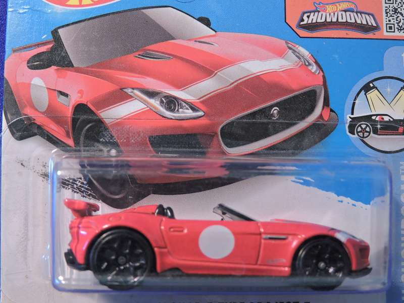Hot Wheels JAGUAR F-Type Project 7 ( Red )