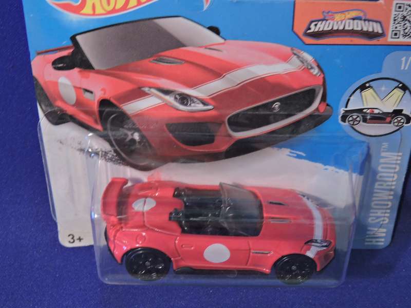 Hot Wheels JAGUAR F-Type Project 7 ( Red )