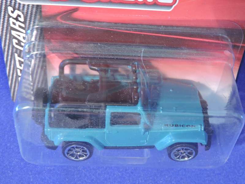Majorette JEEP WRANGLER RUBICON( Teal )  Like Hot Wheels
