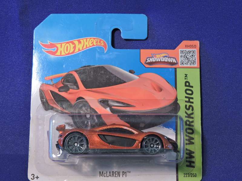 Hot Wheels McLAREN P1  Supercar  ( Bronze/Orange )