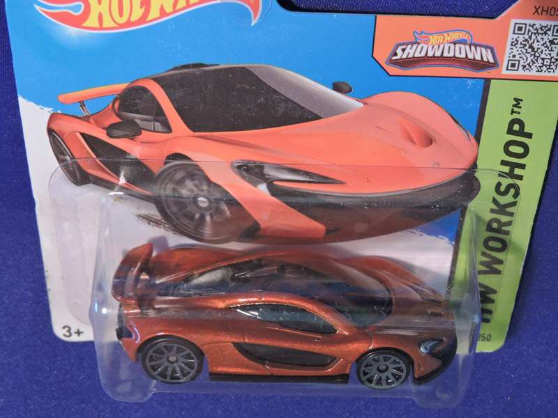 Hot Wheels McLAREN P1  Supercar  ( Bronze/Orange )