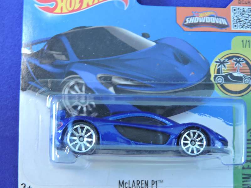Hot Wheels McLAREN P1  Supercar  ( Blue )