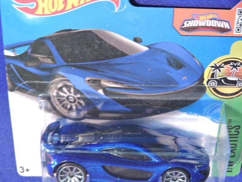 Hot Wheels McLAREN P1  Supercar  ( Blue )